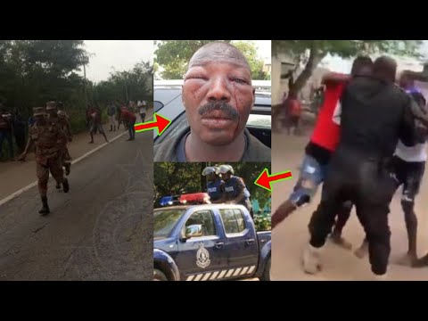 Read more about the article Watch How Police Officers And Military Officers Are Running Away From Bawku As The F!ght Esc@lates