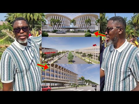 Read more about the article Sh0cking, Check The Beautiful Ultra Modern Market Kwame A Plus Is Building In His Constituency