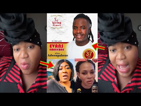 Read more about the article Check What Adwenpahene Wife Is Saying As She Makes Her First TikTok Post After Her Husband’s De@th