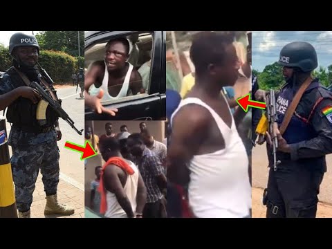 Read more about the article Ghana Police Arr£sted R0bbery Gang In Accra, Watch Cr@zy Video