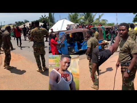 Read more about the article Gh Military Men Cl@shed With Nyinahin Youth;Sh0t Four Civilians And Ki||ed One Over Military Uniform