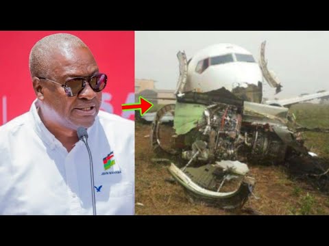Read more about the article Sad News: Plane Cru$h In Ghana From Accra To Kumasi, Prez Mahama Informed