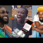 Davido Is Begging Black Sherif As Davido Surprises Ghanaian Boy $5k For Singing His Latest