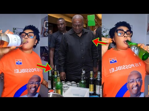 Read more about the article Afia Schwar Hilariously Reacted To Mahama Alc0hol Statement