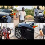 Ei Ghana Youth, Alleged Sikaduro Guy Att@cked As His Benz Destr0yed
