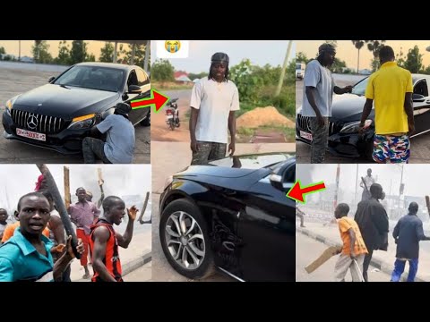 Read more about the article Ei Ghana Youth, Alleged Sikaduro Guy Att@cked As His Benz Destr0yed