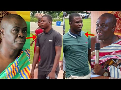 Read more about the article Meet Dormaahene Handsome Son Who Is Very Simple As He Do Giveaways To Old Women