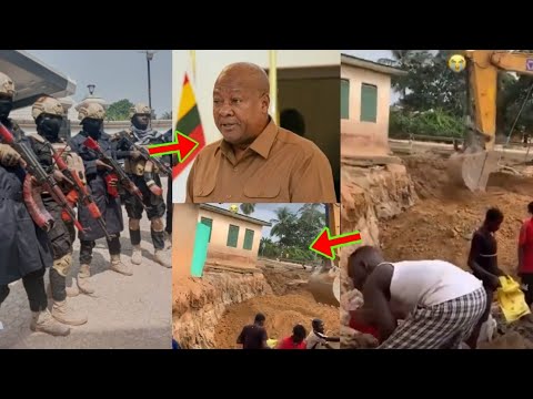 Read more about the article As3m mpɛ Nipa, Galamsey Boys With Gúns W@rns Mahama As They Start Doing Galamsey Inside Bibiani Town