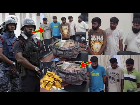 Read more about the article Some Indian Nationals Smuggling Ghana Gold And Bundles Of Money To India Arrested