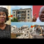 Fmr First Lady Nana Agyemang Konadu Rawlings Building Completely Brought Down By Mahama Using Force