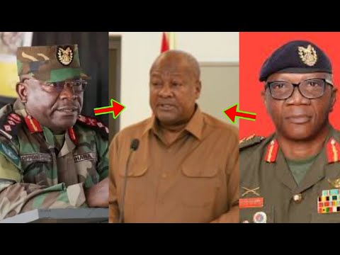 Read more about the article Ay3hu, The Military Men Mahama Sacked Have A Cr@zy Message For Mahama. W@r Is Coming