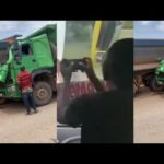 Truck Conductor Films His Dem!se As They Cr@shed Into Abandoned Vehicle