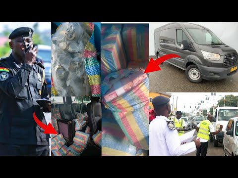 Read more about the article Gh Police Intercept Transit Bus Filled With One Cedi Notes & Coins Totalling Abt ¢1.2m Coming To Ksi