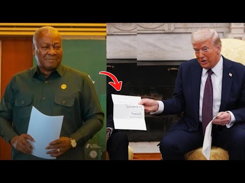 Read more about the article Ghana Prez, Mahama Received Travel Ban Letter From US Prez, Donald Trump, Ghanaians Reacted