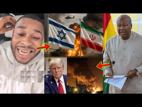 Read more about the article Israel & Iran War:See What Prz Mahama Is Boldly Telling D.Trump For Bømbing Iran,Twene Jonas Reacted