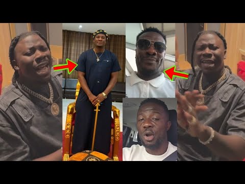 Read more about the article Asamoah Gyan Has Blocked Me; See How Stonebwoy Is Complaining Bitterly About Asamoah Gyan