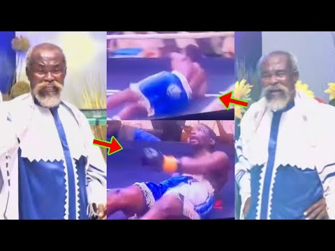 Read more about the article Prophet Adom Kyei Duah Boxer Sev£rely Be@ten By A Young Boy At Bukom Arena, The Powers Didn’t Work