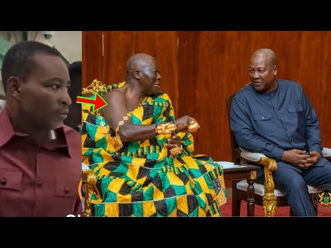 Read more about the article See How Asantehene Otumfuo Spoke With Prz Mahama Over Wontumi, Check What He Told Him About Wontumi