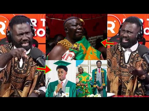 Read more about the article You’re Hypocrite, Selfish; Otumfuo Dragged For Telling Gh Graduates Not To Do What His Son Is Doing
