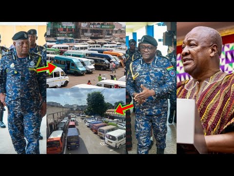 Read more about the article Ghana Police Arrested Over 200 Kumasi Drivers And Their Cars For Disrespecting President Mahama
