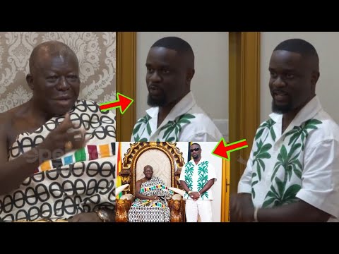 Read more about the article Check What A Whole Otumfuo Tells Sarkodie In A Friendly Way When Sark Visited Him At Manhyia