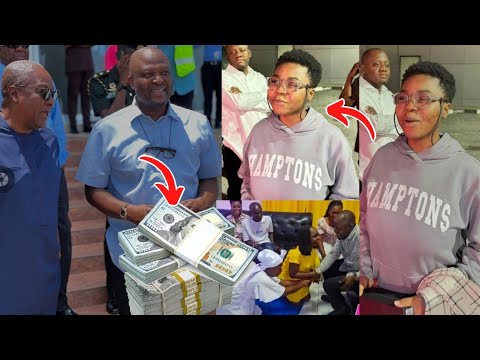Read more about the article Check The Huge Money Mr Ibrahim Mahama Has Given To Suzzy Pinamang After She Returned To Ghana