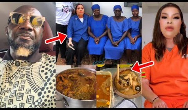 See How Agradaa Lovers Are Visiting Agradaa In Jail With Foods
