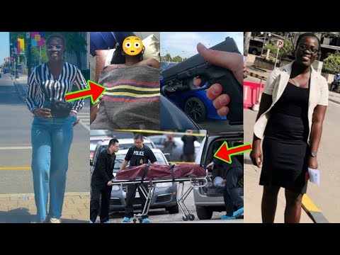 Read more about the article Watch Sad Video Of How Ghanaian Lady In Canada Was Sh0t & K!lled By Unknown Person In Canada
