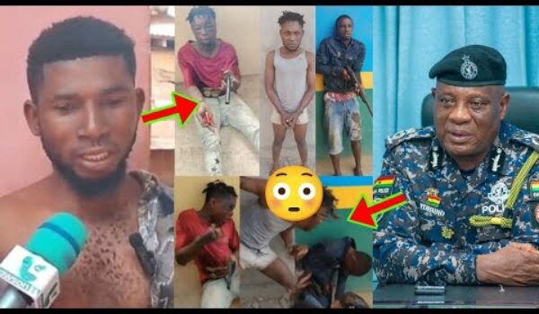 Bráve Ghanaian Young Man Wr£stled With F0ur Arm£d R0bbers As He K!||ed One