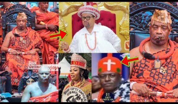 Angry Ga-Mantse Shows Igbo King Power As He Sends Strong Warning To Captain Smart And Empress Gifty