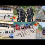 Broad Daylight Robbery Went Wrong At Tantra Hill, Accra, As Police Grabbed Some Of The Armed Robbers