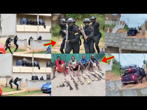 Read more about the article Broad Daylight Robbery Went Wrong At Tantra Hill, Accra, As Police Grabbed Some Of The Armed Robbers