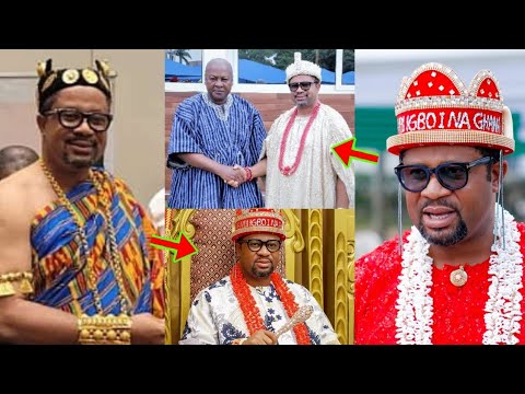 Read more about the article Nigerian Man Who Is In Ghana Makes Himself King In Ghana With Sub Chiefs, Ghanaians Angrily Reacted