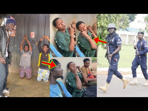 Read more about the article After GH Police Arrested & Handcuffed Him, Watch How This Boy Escaped And Ran Away While In Handcuff