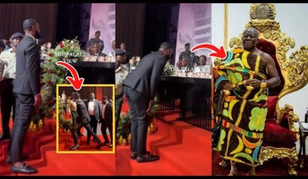 Rev Obofour Agye N’aniso For Forcing To Shake Otumfuo’s Hands, Check What The Bodyguards Did To Him