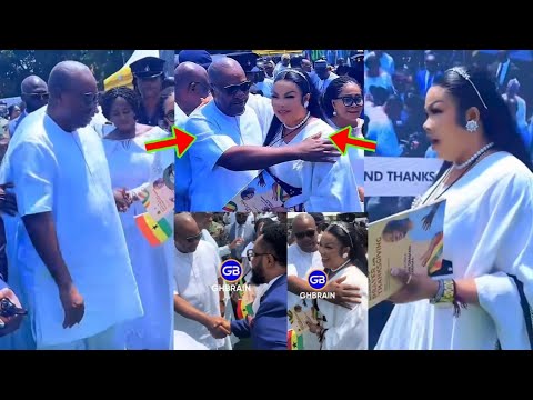 Read more about the article Atanfo Ani Awu,Check What Prz Mahama Asked Agradaa As Both Hugs At The National Day Of Prayers Event