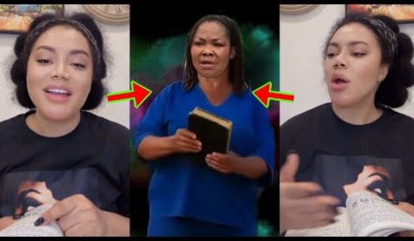 Check How Actress Nadia Buari Is Hilariously Imitating Agradaa Amidst Her 15yrs In Jail