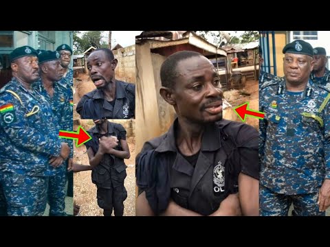 Read more about the article He’s Fake! Ghana Police Arrested Man In Viral Video Fully Dressed In Police Uniform