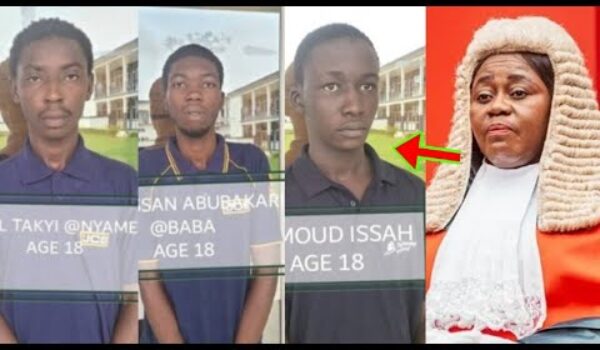 Three Teenage Boys Based In Kumasi Have Been Sentenced To 30yrs In Prison, The Reason Will Sh0ck You