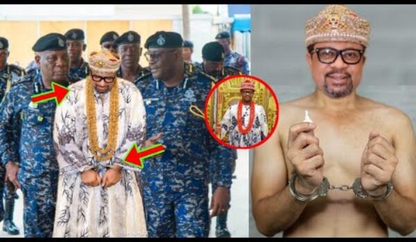 BREAKING NEWS: The Igbo King In Ghana Has Been Arrested