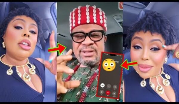 $2m Bribe; Igbo King Calls Afia Schwar To Bribe Her To Shut Up, See What Happened