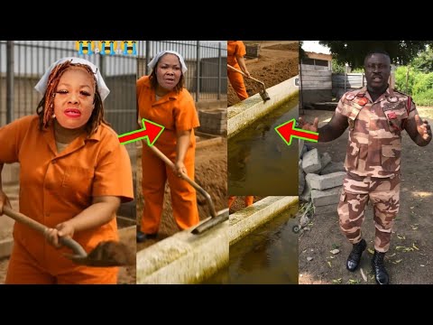 Read more about the article Watch How The Prison Officers Are Using Agradaa To Do Hard Work