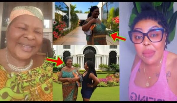 Afia Schwar Shows Beautiful House Which Belongs To Her Mum In Ghana