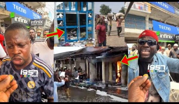 Nigerians In Ghana Runs For Their Life As Angr¥ GH Youths Storms Accra Circle To Sack All Nigerians