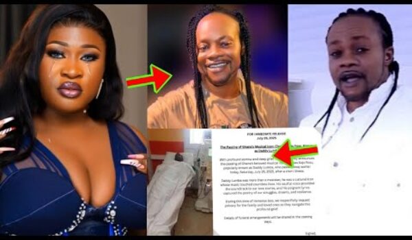Sista Afia Tearfully Reacted As Daddy Lumba’s Family Reveals The Cause Of Daddy Lumba’s Death