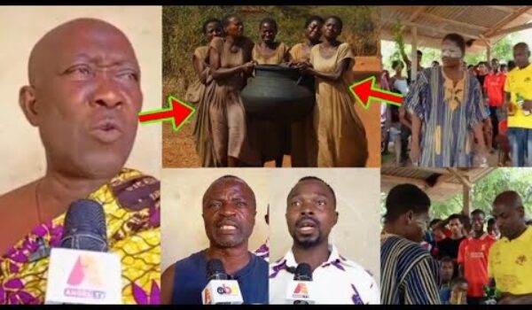 Central Region Assin Anwiasu, See How They’re Catching W!tches In A Broad Daylight As They Confesses