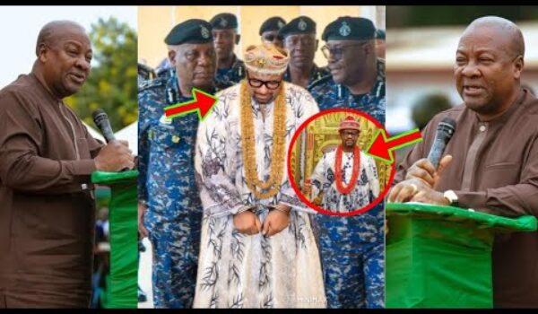 President Mahama Reacted To The Igbo King Issue Going On In Ghana