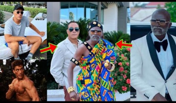 Lilwin And International Actor Jean Claude Van Damme Storms Kempinski Hotel In Accra