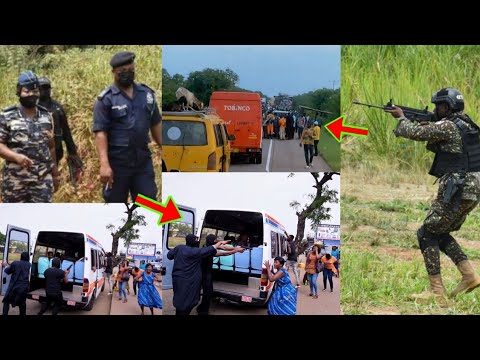 Read more about the article Ghana Police Saves Passengers From Arm£d R0bbers At Kumasi Yapei Road
