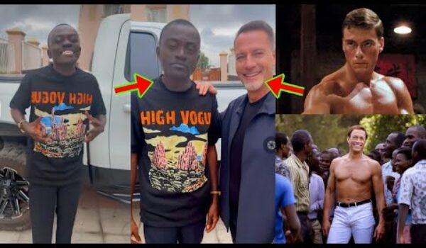 International Actor, Jean-Claude Van Damme, Visits Lilwin In Ghana, Lilwin Speaks